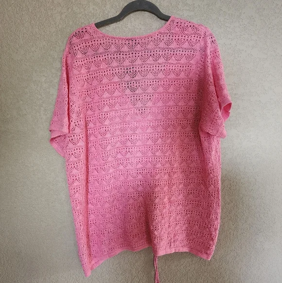 Torrid Knit Shirt Sleeve Top Size 3X 22-24 - Picture 6 of 6